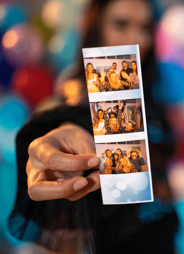 360 degree Spin Camera photo strip